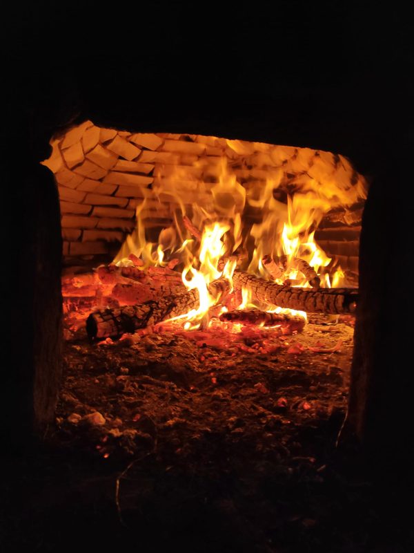 El horno de piedra de la casa de mis abuelos en Santa Marta de Ortigueira