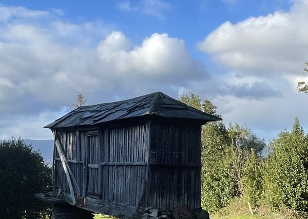 Hórreo de casa de mis abuelos